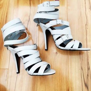 Strappy heels by Nasty Gal